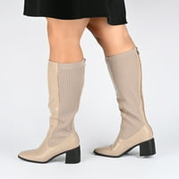 Kolekcija Journee Womens Winy Tru Comfort Foad Wide Calf naslonjene pete High Boots High Boots