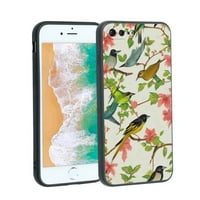 Ptice-futrola za telefon za iPhone Plus za žene i muškarce pokloni, Meki Silikonski stil otporan na udarce-ptice-futrola