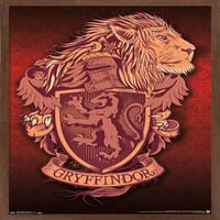 World Wizarding: Harry Potter - Gryffindor Lion Crest zidni poster, 14.725 22.375