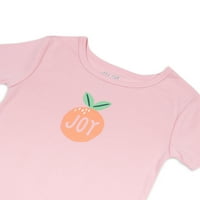 Majice s malim zvijezdom Organic Baby & Toddler kratke i duge rukave, kratke hlače i hlače pidžame, veličina