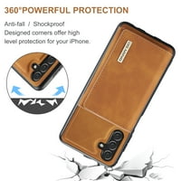 - Lion 2-in-odvojiva torbica za novčanik za Samsung Galaxy a 5G, Premium kožna Puna zaštita futrola protiv