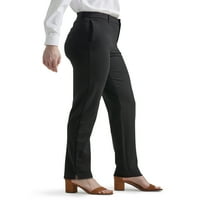 Lee® ženske Regular Fit Comfort struk ravne pletene pantalone