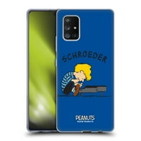 Glava Case Designs zvanično licencirani Peanuts likovi Schroeder Soft gel slučaj Kompatibilan sa Samsung
