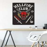 Netfli Stranger Stvari: Sezona - Hellfire Club Zidni poster sa pushpinsom, 22.375 34