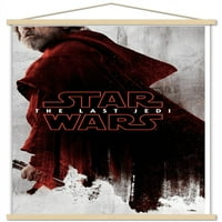 Star Wars: Posljednji Jedi - Red Luke zidni poster sa drvenim magnetskim okvirom, 22.375 34