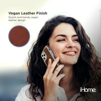 iHome Magnetic Vegan Leather Velo Case: Premium veganska koža, lagana, Ultra tanka, Velo zaštitna futrola