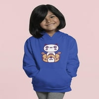 Kawaii Panda Tiger Friendship Hoodie Juniors -slika Shutterstock, srednji