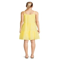 Beachlunchlounge ženska mini haljina sa ušicama u više nivoa, veličine s-XXL