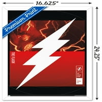 Comics Film Flash - Colorway zidni poster, 14.725 22.375 Uramljeno