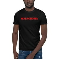 3xl Crvena Walhonding kratka rukava pamučna majica Undefined Gifts