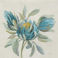Field Floral i Blue od Silvia Vassileva