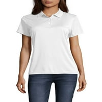 Hanes ženska X-Temp W svježe IQ kratki rukav Pique Polo majica