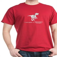 Cafepress - Velociraptor Funny naučna majica - pamučna majica