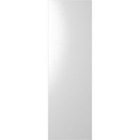 Ekena Millwork 18 W 56 H True Fit PVC dvo panelni Ševron modernog stila fiksne kapke za montiranje, bijele
