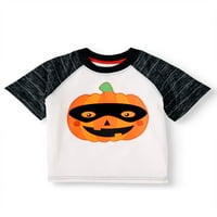 Halloween Dječak Kratki Rukav Raglan Grafički T-Shirt