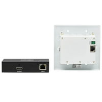 Tripp Lite HDMI preko CAT Extender Switch Kit, 4-portska zidna ploča BO - 4k Hz, HDR, 4: 4: 4, IR, POC,
