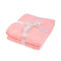 Brzo sušenje ručnika za plažu od mikrovlakana - narančasta cvjetna - 30 60 - pakovanje