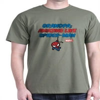 Cafepress - Amazing Spider Man Grandpa tamna majica - pamučna majica