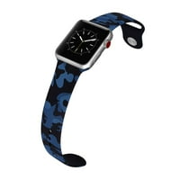 Apple Watch Sport Ultra Meki Silikonski bend-ruža-za Apple Watch seriju 3, 2, 1, Sport