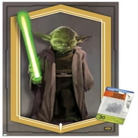 Star Wars: Visoka republika - Yoda zidni poster sa push igle, 14.725 22.375