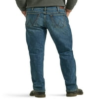 Wrangler® muški 5 džep tanak ravno Jean s rastezanjem, veličinama 30-42