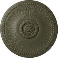 Ekena Millwork 1 8 od 3 4 p beiley stropni medaljon, ručno oslikana vještica lješnjaka