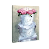 Wynwood Studio Floral and Botanical Wall Art Canvas Prints 'Special Delivery' Florals-Pink, White