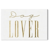 Wynwood Studio tipografija i Citati Wall Art platnene grafike 'pas Lover Horizontal' ljubavni Citati i