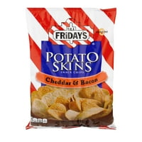 G. I. Friday's Cheddar & slanina od krompira Snack Chips, Oz