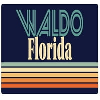 Waldo Florida Naljepnica Sa Vinil Naljepnicom Retro Dizajn