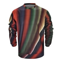 Košulje za muškarce Znojenje 3D digitalni džemper s dugim rukavima na otvorenom