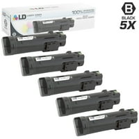 Kompatibilni Dell 593-BBOW N7dwf Set crnih Toner kertridža za Laser H625cdw, H825cdw, S2825cdn