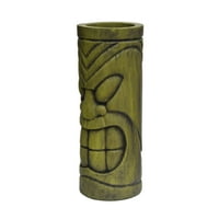Ari Vanjski kamen Polinezijski urn, antikni zeleni