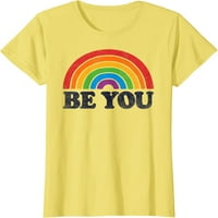 Drvo LGBTQ Budi You Gay Pride LGBT Ally Rainbow Flag Retro Vintage Majica