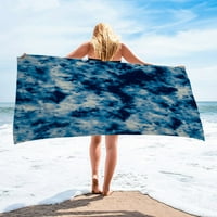Meitianfacai ručnik za plažu bez pijeska od mikrovlakana brzo brzo sušenje Super upijajući veliki veliki
