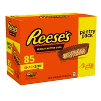 Reese-ova mliječna čokoladna veličina za grickalice kikiriki od kikirikija putnice Candy, ostava 46. oz
