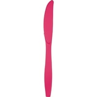 Dodir boje Hot Magenta Pink plastični noževi 010590B
