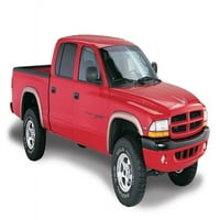 Bushwacker 97- Dodge Dakota Fleetseide Extend-A-Fender Style Flares - crna