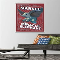 Disney Dumbo - Wonder zidni poster sa drvenim magnetskim okvirom, 22.375 34
