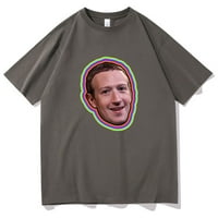 JHPKJCursed Meme Facebook Meme Colorful Mark Zuckerberg Tshirt muškarci žene Funny Casual majice kratki