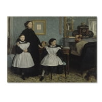 Zaštitni znak likovne umjetnosti 'porodica Bellelli, 1858-67' umjetnost na platnu Edgara Degasa
