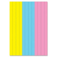 Magnetske ružičaste plave žute trake za rečenicu, 2,75 11