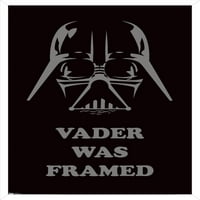 Star Wars: Saga - Vader je uokviren zidni poster, 14.725 22.375 uramljeno