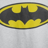 Stripovi muški i veliki muški Batman klasični Logo grafički T-shirt
