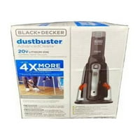 + Decker 20V maks. * Prašina za prašinu Advanced Clean + Handheld vakuum