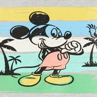 Mickey Mouse Baby and Toddler Boy Plaža Majica i kratke hlače Opremljeni set, 2-komad, veličine 12m-5t