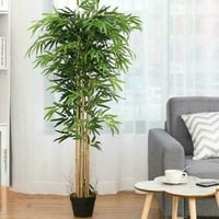 Travelwant Artificial Green Bamboo Leaves Fake Green Plants Greenery Leaves Lažni List Eukaliptus Leave