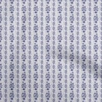 oneOone poliester Spande svijetlo ljubičasta tkanina Floral quilting Supplies Print šivaća tkanina by