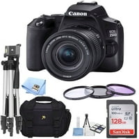 Canon EOS 250D DSLR digitalni fotoaparat W Lens & 128GB + Case + 50 Strojevi paket