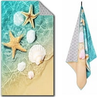-Dake od mikrovlakane tanke ručnika za plažu za odrasle i djecu - kompaktni personalizirani pijesak BESPLATNI